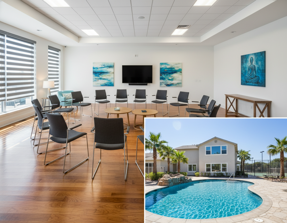 Wellness amenities at RBCAT Rehab campus